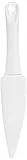 Fackelmann Zenker 41137 Paletta per Torta, plastica, Bianco