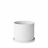 Blomus -Nona 66516 - Vaso per erbe aromatiche, colore: Bianco