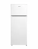 COMFEE' RCT210WH1(E) Frigorifero doppia porta 204 L, controllo della temperatura regolabile, Luce LED, Bianco