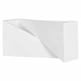 LEDVANCE Apparecchio ORBIS SWAN SMART+ Wi-Fi, lampada da parete a LED dimmerabile per uso interno, 23W, temperatura di colore da 3000-6500K, 600lm, superficie verniciabile, forma rettangolare 30x15cm