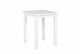 Inter Link Tavolino, Legno, Bianco, 45 x 45 x 55 cm