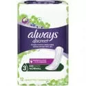 Always Discreet - Assorbenti per perdite urinarie normali, Formato Eco, 4 Confezioni da 12 (48 Pezzi)
