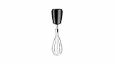 Braun Accessorio Frusta con Sistema Easy Click Plus, Parti e Accessori per Frullatore a Immersione MultiQuick 5, 7 e 9, Senza BPA, MQS 050, Plastica, Nero