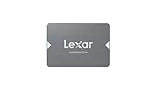Lexar SSD NS100 256GB 2,5' SATA III (6 Gb/s), interno, velocità di lettura 520 MB/sec, più resistente perché senza parti mobili, nero