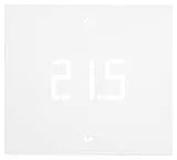 Vimar 02912 Termostato WiFi, compatibile con assistenti vocali Alexa e Google, riscaldamento e condizionamento ON/OFF e PID, gestione locale e da App View, Bluetooth, retroilluminazione LED