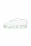 SUPERGA Sneakers Donna Bianco Sneakers Donna Casual con Suola logata Primavera Estate 2022 Cotone e Gomma S7117DW AH6 38