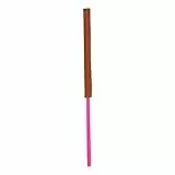 TPfocus Kit di pulizia per flauto con copertura in flanella, purificatore per flauto interno tubo tergicristallo sonda per pulizia a parete strumento staccabile marrone