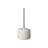 Blomus Sono Scopino per WC, Ceramica, plastica, Silicone, Raggio di Luna, H 39 cm, Ø 11 cm