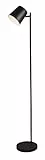 Reality Leuchten Blake R42111132 - Lampada a stelo a LED da 4,5 Watt, funzionamento a batteria, porta USB con funzione di ricarica, colore: Nero opaco