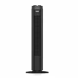 Taurus New Babel Amazing - Ventilatore a torre, 50W, 3 velocità, timer 2h, funzione oscillazione, maniglia per il trasporto, base rotonda per la massima stabilità, grigio