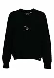 Superdry Alpaca Blend Cardigan Maglione, Nero, S Donna