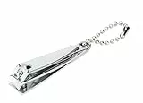 Saraoriginalshop Set di 2 Tagliaunghie in Acciaio Inox con Lima in due misure Tronchesino Unghie Inossidabile per Dita e Unghie dei Piedi ideale per manicure ed pedicure.