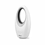 ARDES | AR5BL1 Ventilatore Senza Pale Potente e Silenzioso Ventilatore con Telecomando Luce Notturna Led Comandi Touch e Timer Modello Muna Bladeless