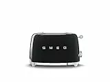 SMEG Tostapane TSF01BLEU, Acciaio Inossidabile, 2 Scomparti, nero