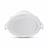 Philips Lighting Faretto da Incasso LED Meson, Equivalente a 6 W, 40K, Luce Bianca Calda, Non Dimmerabile, Bianco