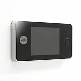 Yale Spioncino Elettronico Digitale 45-0500-1432-00-60-01, Argento, Visualizzazione dal Vivo, Telecamera di Alta Qualità, Angolo di Visione 105°, Sostituisce lo Spioncino Meccanico della Porta