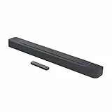 JBL Bar 300 Soundbar a 5.0 Canali per TV, Altoparlante Compatto con Telecomando, MultiBeam Surround 3D e Dolby Atmos, Clear Voice, Potenti Bassi, Connessione HDMI eARC con 4K Dolby Vision, Nero