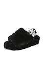 UGG Fluff Yeah Slide, Ciabatte, Donna, Nero, 39 EU