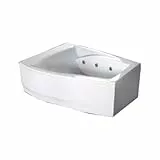 Vasca app asimmetrica idromassaggio 150X100 (150x100 destra)