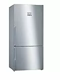 Bosch Elettrodomestici KGN86AIDP Serie 6, Frigo-congelatore combinato da libero posizionamento, 186 x 86 cm, inox-easyclean