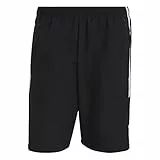 adidas SQ21 DT SHO, Pantaloncini Uomo, Nero Bianco, L