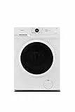 Midea MF100W70/E Lavatrice a Carica Frontale, 7 kg, 40cm di profondità Slim Design, 1200 Giri, Hygiene 90 ℃, Opzioni di Temperatura Multiple, Colore Bianco