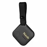 Nutale Pro Trova Oggetti - 1PCS Nero Key Finder Localizzatore di oggetti Bluetooth Tracker con portachiavi per Chiave, portafoglio Chiave casa o Chiave macchina