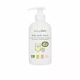 ECO by Naty Detergente Corpo Per Bambini, Ingredienti Bio A Base Vegetale Con Lo 0% Di Profumo, Ipoallergenico E Dermatologicamente Testato, Bottiglietta, 200 Millilitro
