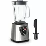 Moulinex LM871D Frullatore PerfectMix+ Frullatore ad alta Velocità con Tecnologia delle Lame Powelix, Programma di autopulizia, Potente Motore da 1200 W