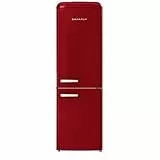 Gorenje Retro Collection ONRK 619 DR Retro - Frigorifero congelatore / 194 cm/Inverter Compressore/NoFrost Plus/IonAir/CrispZone/Frigorifero 204 l/Congelatore 96 l/EEK D/Bordeaux
