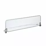 Safety 1st Barriera Letto 150 cm, Sponda Sicurezza Ribaltabile Universale, Paracolpi anti Caduta per Bambini, per Letto Singolo o Matrimoniale, Resistente e Facile da Installare, 150 x 41 cm, Bianco
