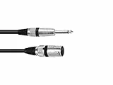 Omnitronic 3022519 a cavo XK – 09 A XLR maschio da Jack Stereo a Jack Mono 0,9 m