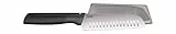 Joseph Joseph 10531 Elevate Coltello Santoku da 14 cm con poggiacoltello Integrato-Giallo, Acciaio Inossidabile