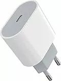 Caricatore 25W USB C Ultra Fast Rapido per iPhone 14/14Plus/14Pro/14 Pro Max/13/12/11/XS MAX/8/iPad, Type c USBC PD 3.0 Caricabatterie Spina Alimentatore Presa Carica Spinotto Muro Adattatore Ricarica