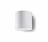 SOLLUX lighting Orbis Lampada da parete da incasso | Design moderno con forma cilindrica | Fatto di alluminio con 1 x lampadina G9 sostituibile | Bianco, 10 x 12 x 10 cm