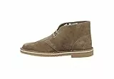 Clarks Desert Boot Bushacre 3, Stivali Uomo, Beige Sand Suede, 43 EU