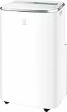 Electrolux Condizionatore portatile ChillFlex Slience EXP26U558CW, raffreddamento, gas sostenibile R290, silenzio e comfort, 61dB, Bianco