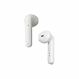 SBS - Cuffie Bluetooth senza fili in ear, cuffie wireless con durata di 2,5 ore, microfono e inclusa scatola di ricarica, cuffie twin buds adatte per Apple iPhone, colore: bianco