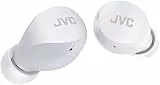 JVC, Cuffie Bluetooth HA-Z66T, Bluetooth 5.1, Resistenti agli Schizzi IPX4, Dimensioni Ridotte, Cuffie Wireless con Batteria Fino a 23 ore, Accensione/Spegnimento Automatico, White