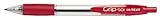 Hi-Text 901 Grip confezione 12 penne a scatto punta media 1 mm colore rosso