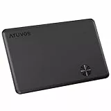 ATUVOS Carta Trova Portafoglio Ultrasottile, Localizzatore Bluetooth Intelligente Per Bagagli, Passaporto, Borse, Compatibile con Apple Dov'è (solo iOS), Carta Tracker Portafoglio, Impermeabile Ip67