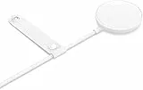 Belkin Caricatore MagSafe, Caricabatterie wireless magnetico (Con cavo lungo 2 m per modelli iPhone 14, iPhone 13 e altri dispositivi con MagSafe, adattatore CA non incluso) - Bianco