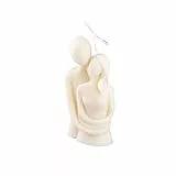 Candele profumate per gli amanti dell'abbraccio, candele profumate di Adamo ed Eva da 100 g, regalo sexy per donne e uomini, ideali per la guarigione della meditazione sollievo dallo stress (bianco)
