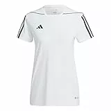 adidas Donna Jersey (Short Sleeve) Tiro 23 JSY W, White/Black, HR4615, L