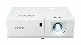 Acer PL6510 Proiettore con Risoluzione 1080P (1920x1080), Contrasto 20.000:1, Luminosità 5.000 ANSI, Connessione VGA/MHL, HDMI, Ethernet Port, Durata della Lampada 3.000 h, Speaker Integrati, Bianco