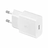Samsung EP-T1510N Caricatore da 15W, Porta USB-C (Senza Cavo), White