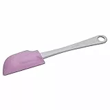 Fackelmann Zenker Spatola in plastica Linea Candy, Azzurro/Giallo/Rosa, Small
