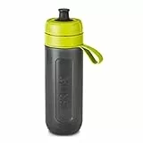 Brita Filtro d' acqua bottiglia, Polipropilene/LDPE/Silicone, Limone, 7.5 x 7.5 x 23 cm