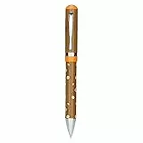 Thun - Penna a Sfera Teddy - Cancelleria Divertente per Bambini - Linea Teddy Friends - Acciaio Inossidabile, Ottone - 13,5 cm