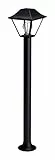 Philips LED Alpenglow Palo da Terra da Esterno, Altezza 90 cm, Nero